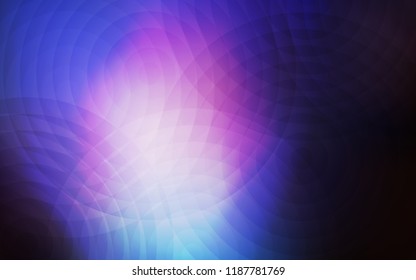 Dark Pink, Blue vector backdrop with dots. Abstract illustration with colored bubbles in nature style. Pattern can be used for beautiful websites.