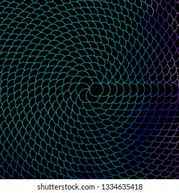 Dark Pink, Blue vector backdrop with circles. Abstract colorful disks on simple gradient background. Design for posters, banners.