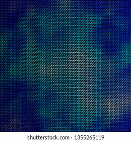 Dark Pink, Blue vector backdrop with lines. Gradient abstract design in simple style with sharp lines. Pattern for websites, landing pages.