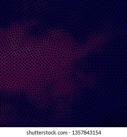 Dark Pink, Blue vector backdrop with circles. Illustration with set of shining colorful abstract spheres. Pattern for wallpapers, curtains.