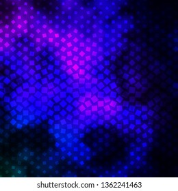 Dark Pink, Blue vector backdrop with rectangles. New abstract illustration with rectangular shapes. Pattern for websites, landing pages.