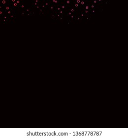 Dark Pink, Blue vector backdrop with circles. Colorful illustration with gradient dots in nature style. Pattern for websites, landing pages.