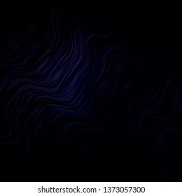 Dark Pink, Blue vector backdrop with curves. Brand new colorful illustration with bent lines. Pattern for websites, landing pages.