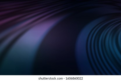 Dark Pink, Blue vector backdrop with bent lines. A completely new colorful illustration in simple style. Pattern for your business design. - Shutterstock ID 1606860022