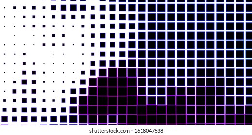 Dark Pink, Blue vector backdrop with rectangles. Modern design with rectangles in abstract style. Design for your business promotion.
