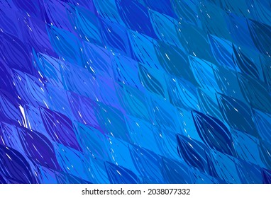 Fondo vector azul, rosa oscuro con líneas irregulares. Ilustración creativa en estilo de semitono con gradiente. Textos para folletos, folletos.