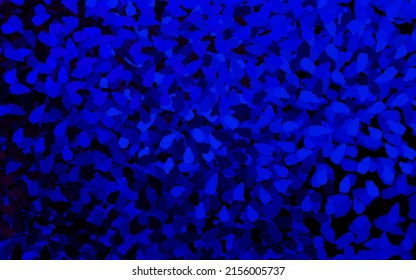 Dark Pink, Blue vector backdrop with memphis shapes. Modern abstract illustration with colorful random forms. Modern design for your business card.