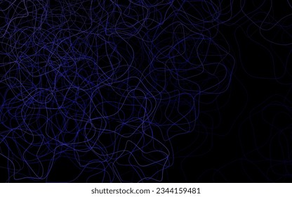 Fondo vector azul oscuro rosa con formas memphis. Diseño decorativo en estilo abstracto con formas aleatorias. Mejor diseño inteligente para su negocio.