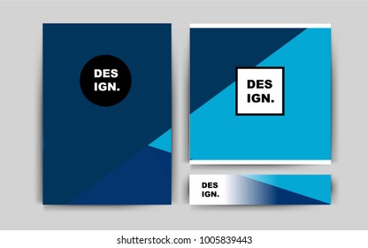 Dark Pink, Blue vector background for presentations. Glitter abstract design concept with text box. The pattern can be used for any ad, booklets.