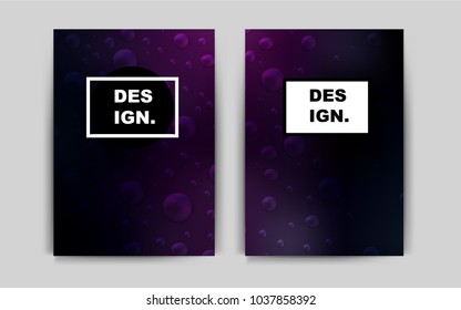 Dark Pink, Blue vector background for presentations. Blurred decorative design in abstract style with textbox. New design for a poster, banner of your website.