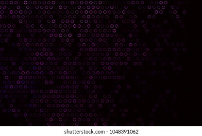 Dark Pink, Blue vector  background with dots. Modern abstract illustration with colorful water drops. Beautiful design for your business natural advert.
