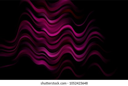 Dark Pink, Blue vector background with curved circles. Blurred geometric sample with gradient bubbles.  The best blurred design for your business.