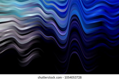 Dark Pink, Blue vector background with lava shapes. Shining crooked illustration in marble style. Textured wave pattern for backgrounds.