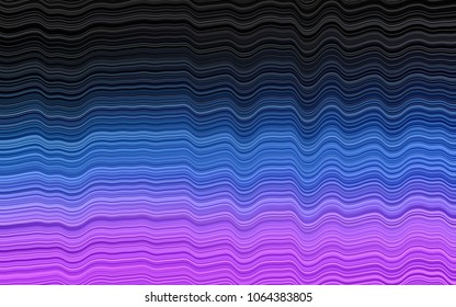 Dark Pink, Blue vector background with bubble shapes. Geometric illustration in marble style with gradient.  Marble design for your web site.