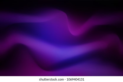 Dark Pink, Blue vector background with abstract circles. Colorful abstract illustration with gradient lines. A new texture for your  ad, booklets, leaflets.