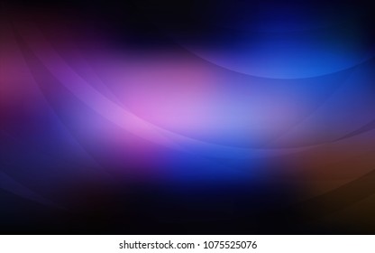 Dark Pink, Blue vector background with abstract circles. Colorful illustration in abstract marble style with gradient. Pattern for your business design.