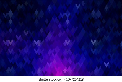Dark Pink, Blue vector background of rectangles and squares. Style quilt and blanket. Geometrical rectangular pattern. Repeating pattern with rectangle shapes.