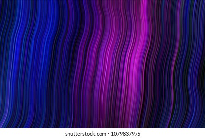 Dark Pink, Blue vector background with liquid shapes. Creative geometric illustration in marble style with gradient. New composition for your brand book.