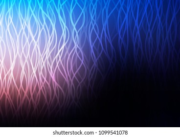 Dark Pink, Blue vector background with lava shapes. Geometric illustration in marble style with gradient.  Marble style for your business design.