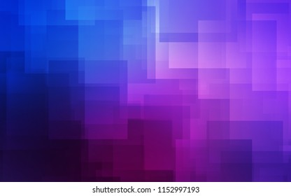 Dark Pink, Blue vector background with straight lines. Decorative shining illustration with lines on abstract template. Pattern for ads, posters, banners.