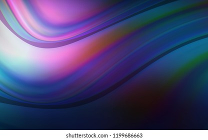Dark Pink, Blue vector background with abstract circles. Colorful illustration in abstract marble style with gradient. Marble design for your web site.