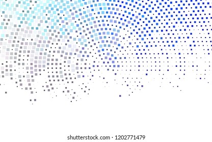 Dark Pink, Blue vector background with rectangles. Beautiful illustration with rectangles and squares. Pattern for commercials.