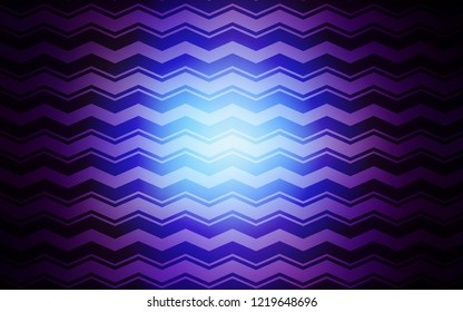 Dark Pink, Blue vector background with straight lines. Shining colored illustration with sharp stripes. Template for your beautiful backgrounds.