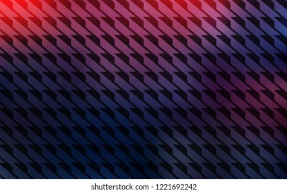 Dark Pink, Blue vector background with straight lines. Shining colored illustration with sharp stripes. Smart design for your business advert.