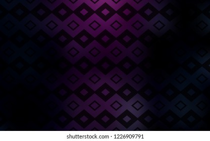 Dark Pink, Blue vector background with rectangles. Modern abstract illustration with colorful rectangles. Pattern can be used for websites.