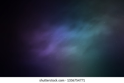 Dark Pink, Blue vector background with astronomical stars. Modern abstract illustration with Big Dipper stars. Smart design for your business advert.