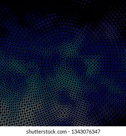 Dark Pink, Blue vector background with circles. Illustration with set of shining colorful abstract spheres. Pattern for booklets, leaflets.