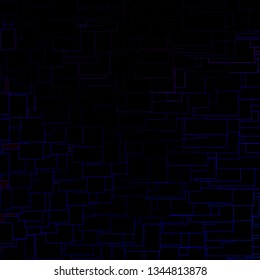Dark Pink, Blue vector background in polygonal style. Modern design with rectangles in abstract style. Pattern for websites, landing pages.