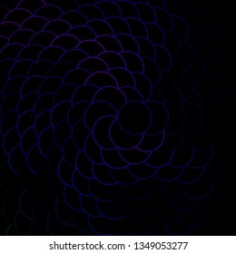 Dark Pink, Blue vector background with circles. Illustration with set of shining colorful abstract spheres. Design for posters, banners.