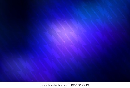 Dark Pink, Blue vector background with straight lines. Blurred decorative design in simple style with lines. Pattern for your busines websites.
