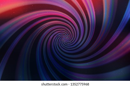 Dark Pink, Blue vector background with astronomical stars. Shining colored illustration with bright astronomical stars. Pattern for astrology websites.