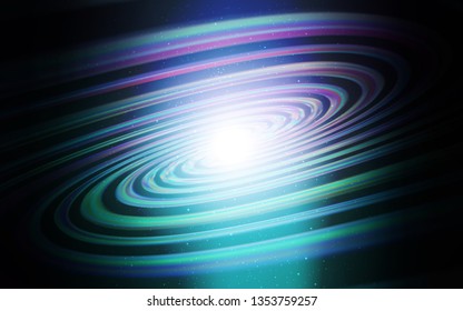 Dark Pink, Blue vector background with galaxy stars. Shining colored illustration with bright astronomical stars. Pattern for astronomy websites.