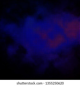 Dark Pink, Blue vector background with circles. Abstract illustration with colorful spots in nature style. Design for posters, banners.
