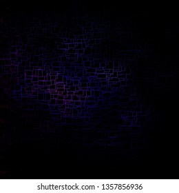Dark Pink, Blue vector background in polygonal style. Modern design with rectangles in abstract style. Best design for your ad, poster, banner.