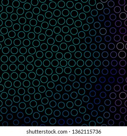 Dark Pink, Blue vector background with circles. Abstract illustration with colorful spots in nature style. New template for your brand book.