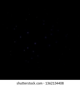 Dark Pink, Blue vector background with colorful stars. Shining colorful illustration with small and big stars. Theme for cell phones.