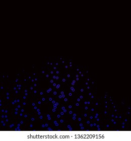 Dark Pink, Blue vector background with circles. Modern abstract illustration with colorful circle shapes. Pattern for websites, landing pages.