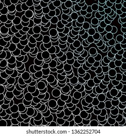 Dark Pink, Blue vector background with circles. Glitter abstract illustration with colorful drops. Pattern for websites, landing pages.