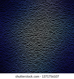 Dark Pink, Blue vector background with bent lines. Illustration in abstract style with gradient curved.  Template for cellphones.