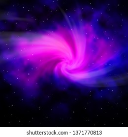 Dark Pink, Blue vector background with colorful stars. Blur decorative design in simple style with stars. Pattern for wrapping gifts.