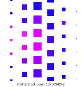 Dark Pink, Blue vector background with rectangles. New abstract illustration with rectangular shapes. Design for your business promotion.