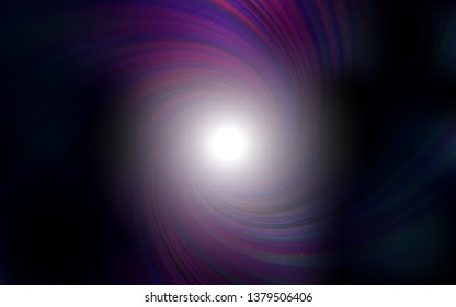 Dark Pink, Blue vector background with galaxy stars. Space stars on blurred abstract background with gradient. Smart design for your business advert.