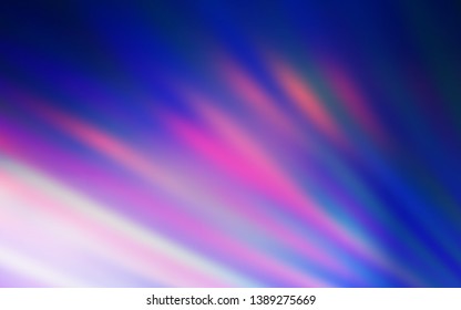 Dark Pink, Blue vector background with straight lines. Blurred decorative design in simple style with lines. Pattern for ad, booklets, leaflets.