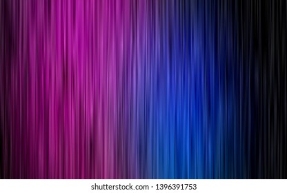 Dark Pink, Blue vector background with straight lines. Glitter abstract illustration with colored sticks. Pattern for websites, landing pages.