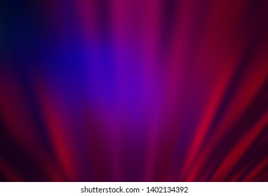 Dark Pink, Blue vector background with stright stripes. Shining colored illustration with sharp stripes. Pattern for ad, booklets, leaflets.