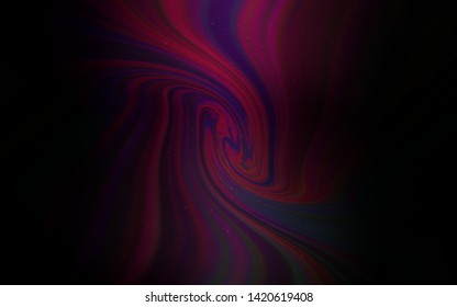 Dark Pink, Blue vector background with astronomical stars. Shining colored illustration with bright astronomical stars. Smart design for your business advert.